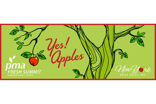 New York Apple Sales Showcases Yes! Apples™ at PMA Fresh Summit