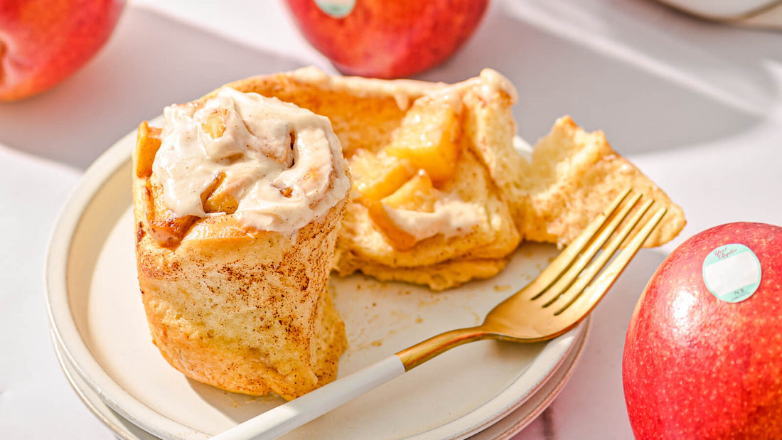 Chai-Spiced Cinnamon Rolls with Apple Filling