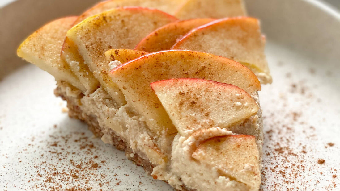 Vegan Apple Cheesecake