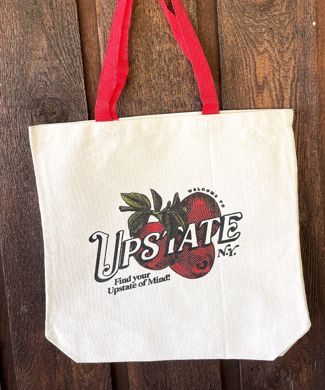 Compas Life x Yes! Apples Upstate of Mind Tote Bag